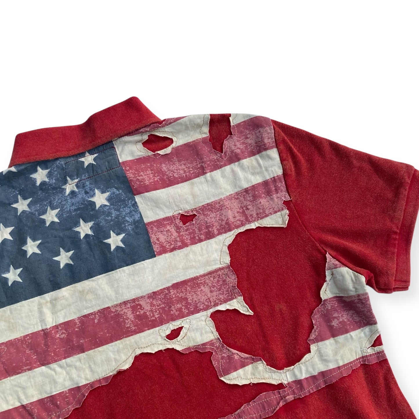 Denim & Supply flag polo - Red