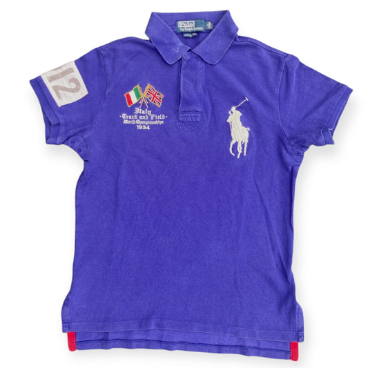 Italy Track & Field Ralph Lauren polo