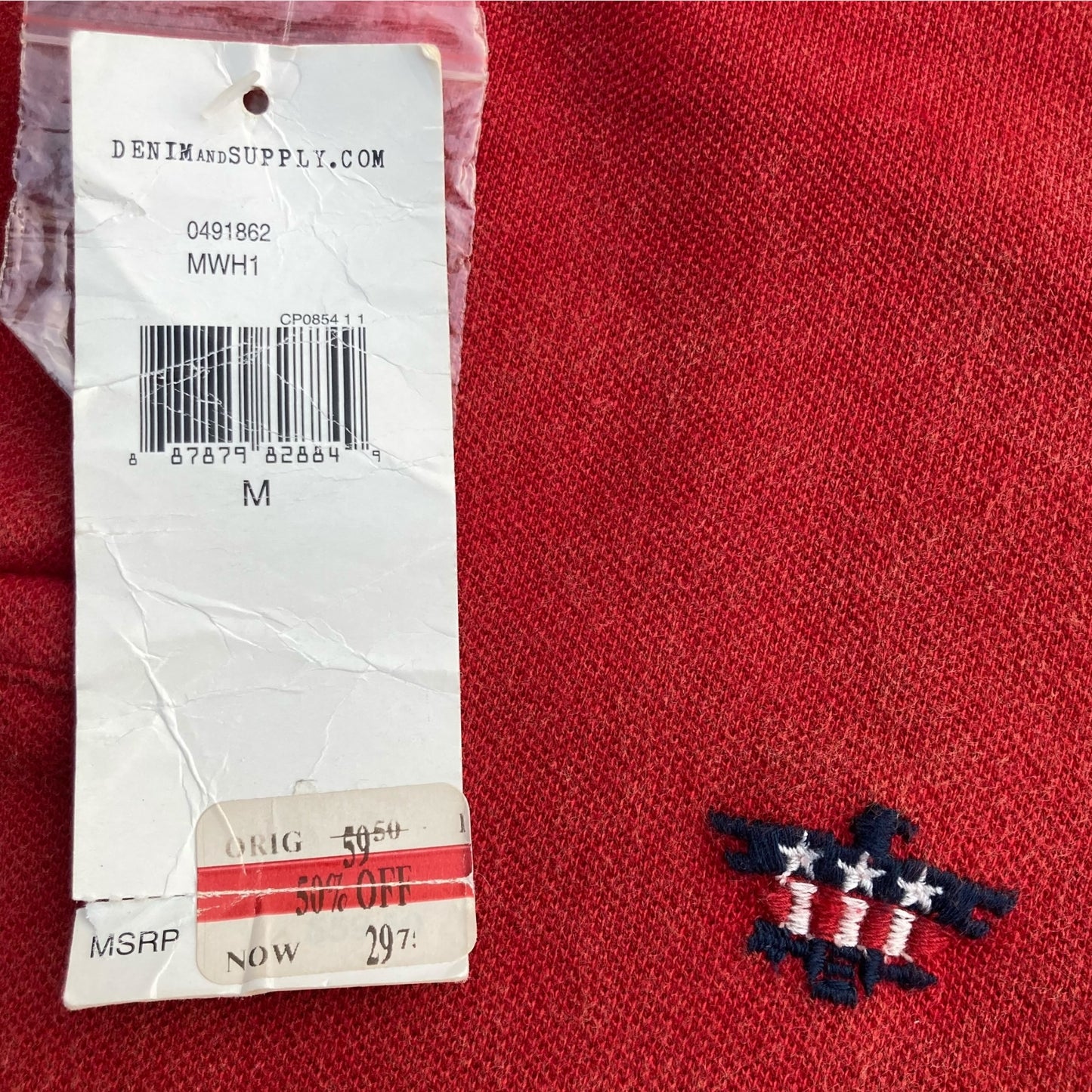 Denim & Supply flag polo - Red