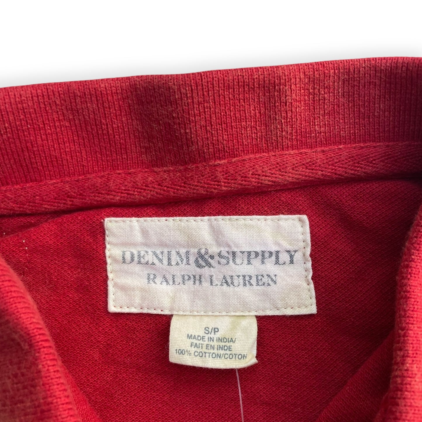 Denim & Supply flag polo - Red