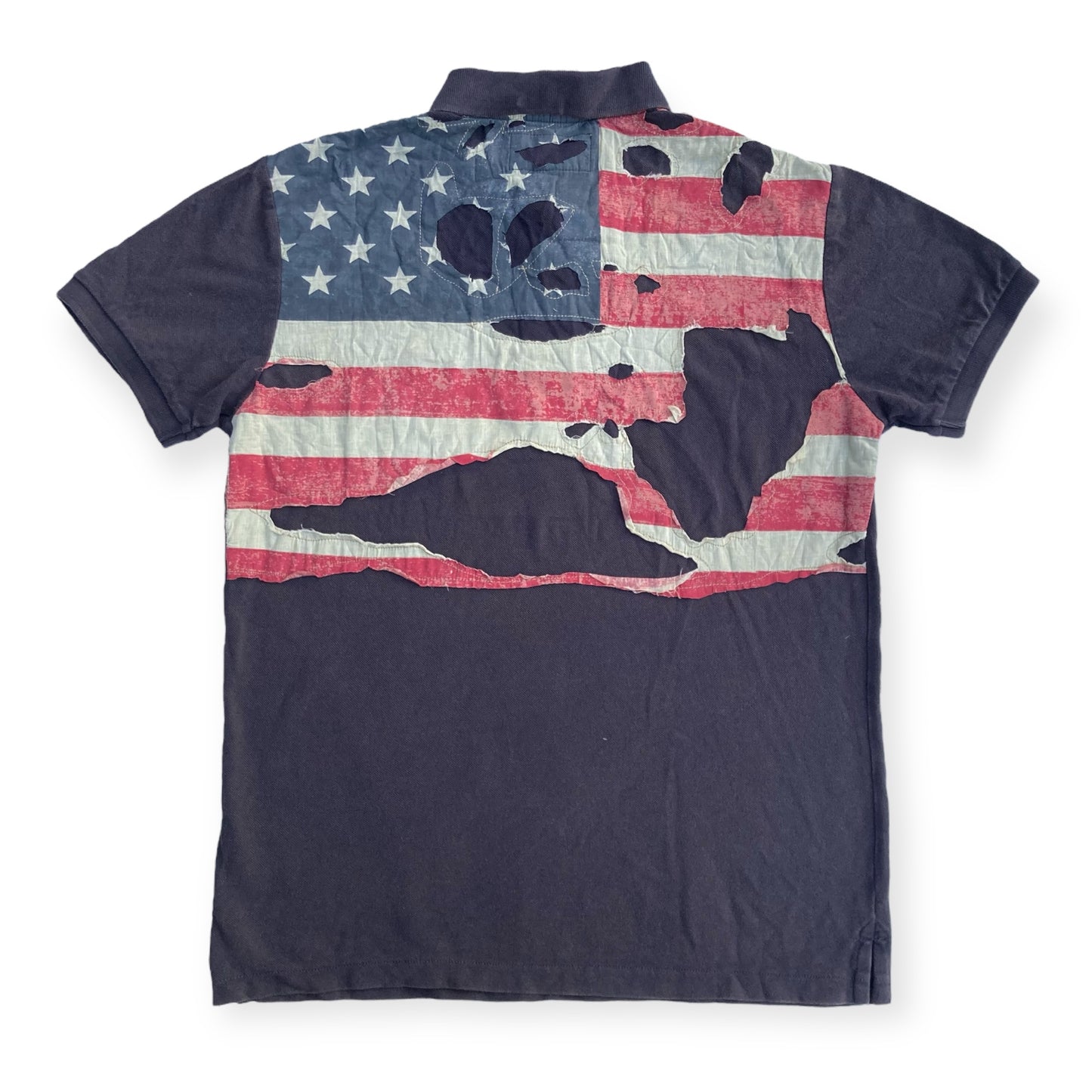 Denim & Supply flag polo - Navy